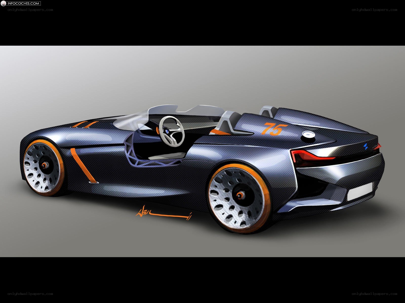 futuristic concept car design