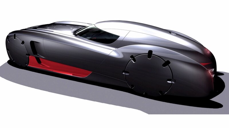 futuristic concept car design