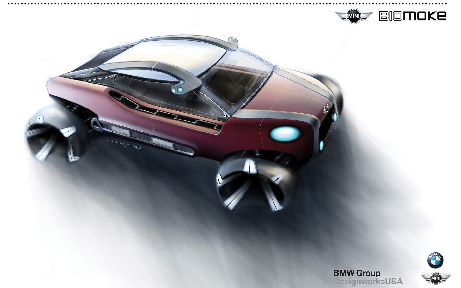 futuristic concept car design