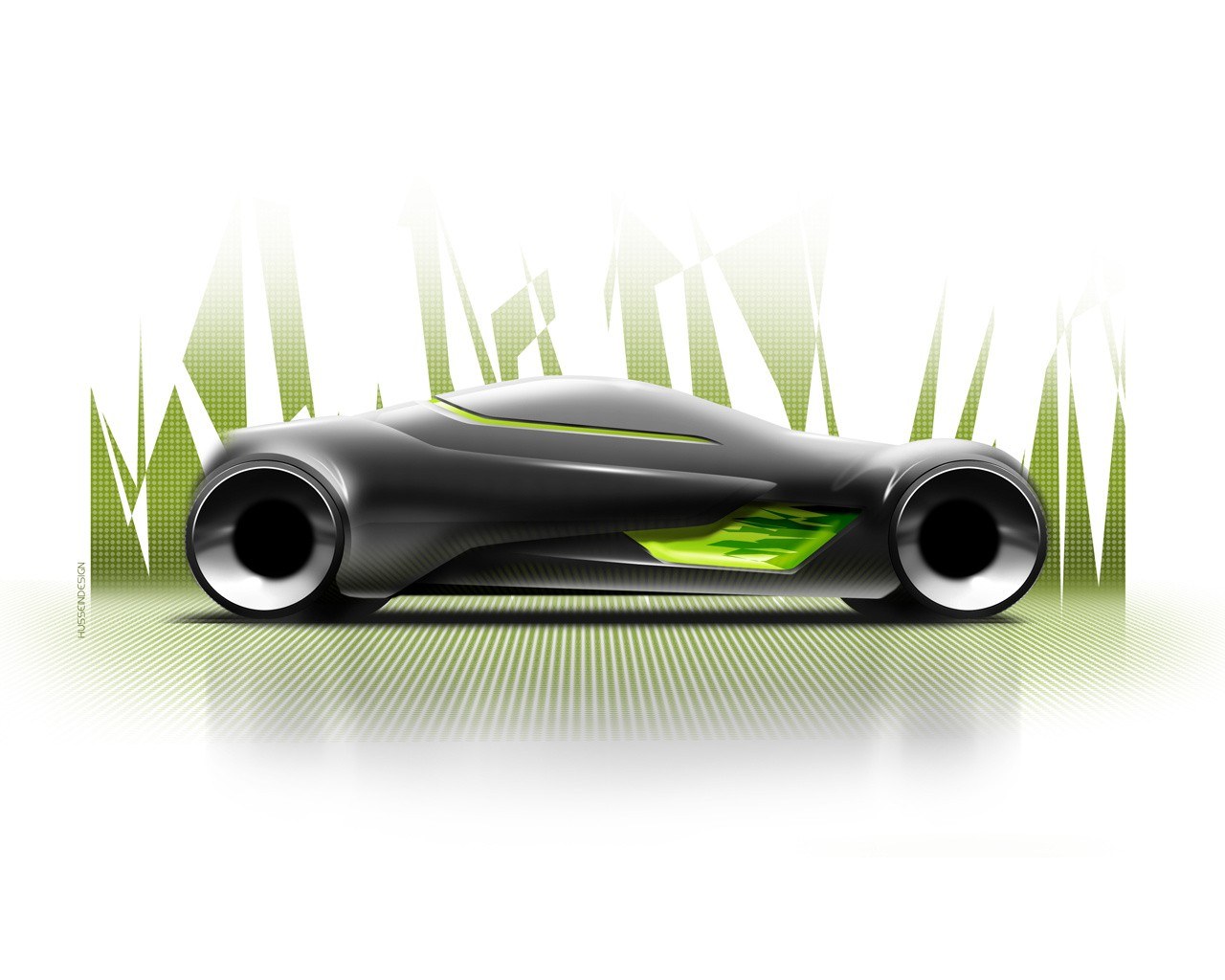 futuristic concept car design