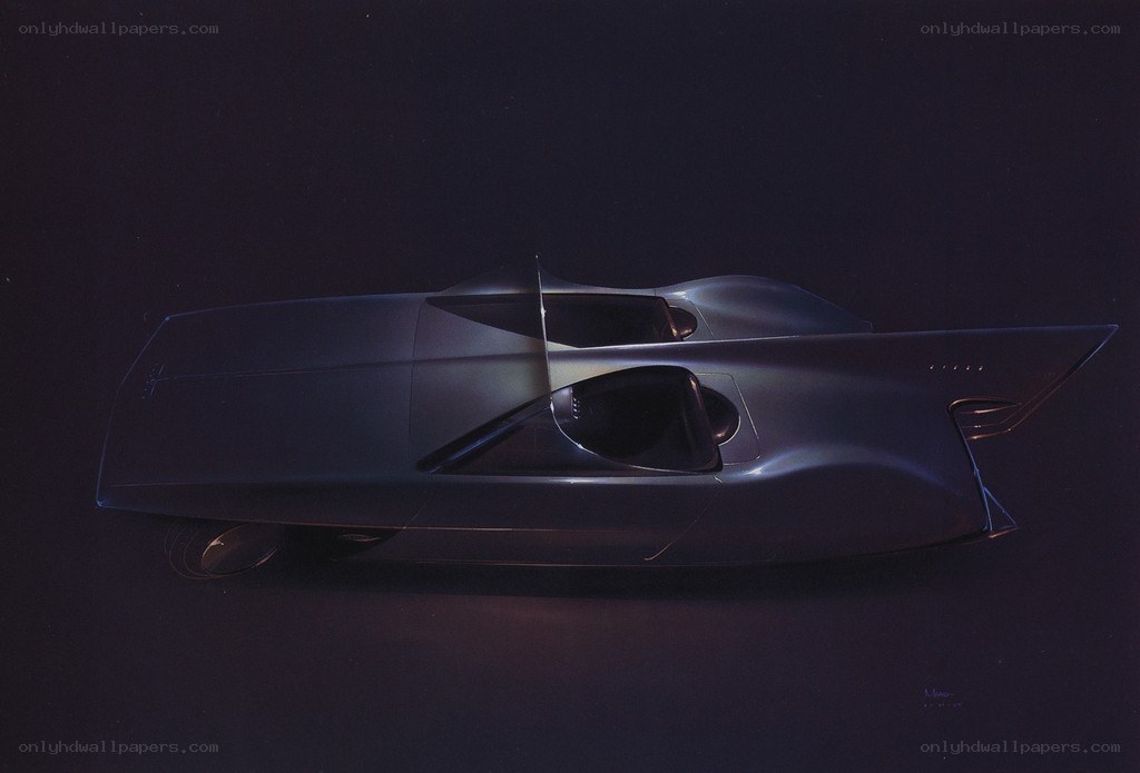 futuristic concept car design
