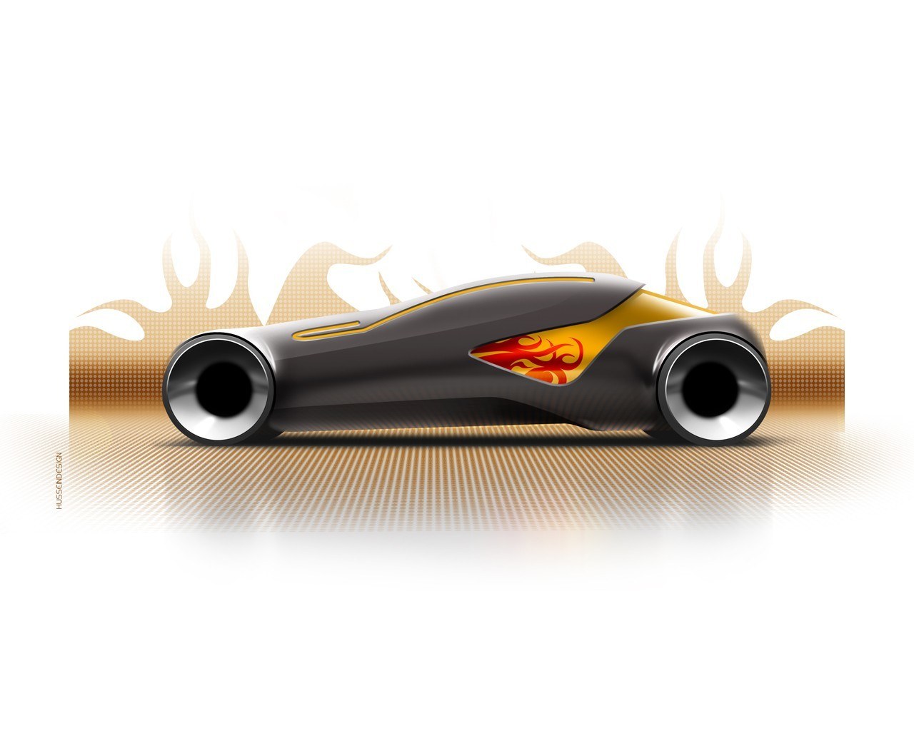 futuristic concept car design