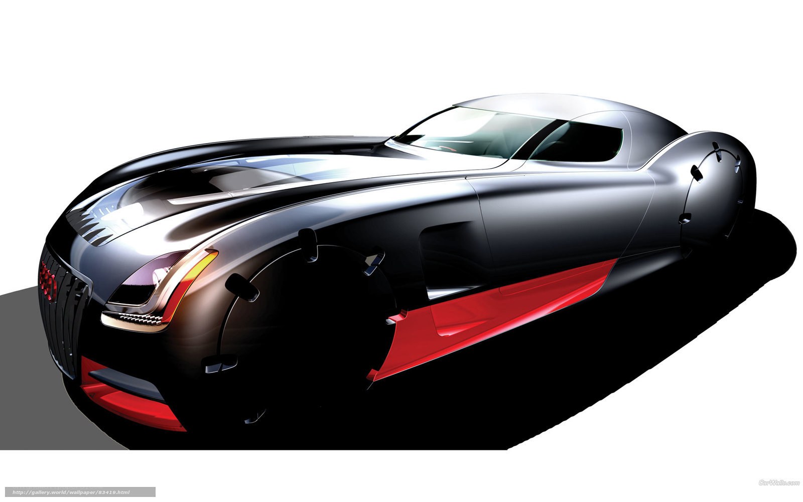 futuristic concept car design