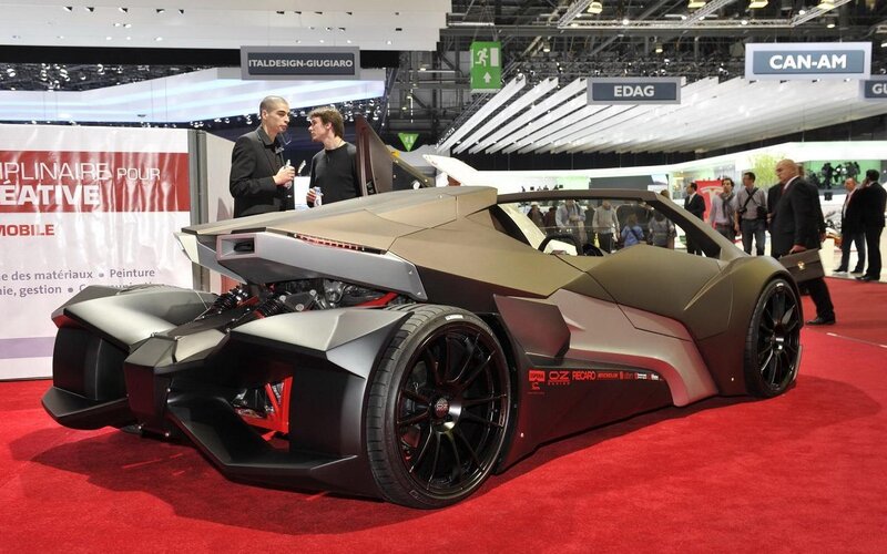 Futuristic Concept Car — Gray, Neutral, Photograph