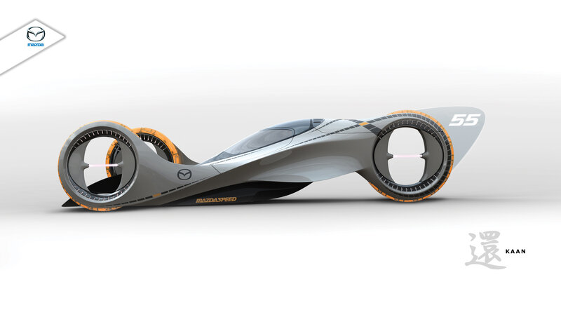 Futuristic Concept Car — Gray, Sleek, Futuristic, 3d Render