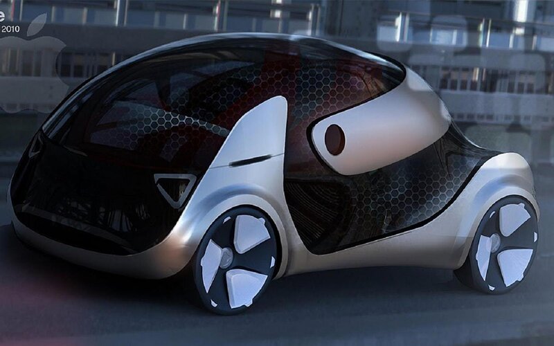 Futuristic Concept Car — Silver, Modern