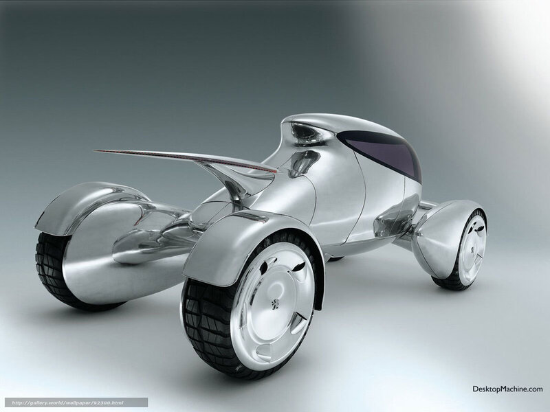 Futuristic Concept Car — Silver, Sleek, 3d Render, Wheels, Windows, Aerodynamic Body