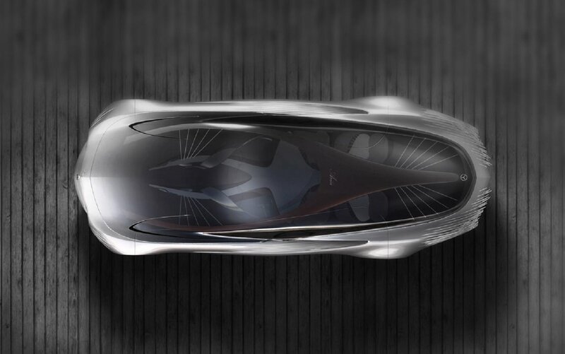 Futuristic Concept Car — Silver, Sleek, Modern, 3d Render