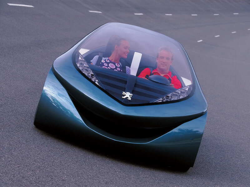 Futuristic Concept Car — Teal, Modern
