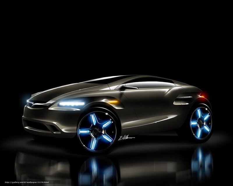 futuristic concept car