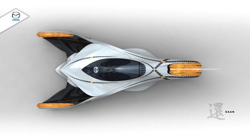 Futuristic Concept Car — White, Sleek, Futuristic, 3d Render