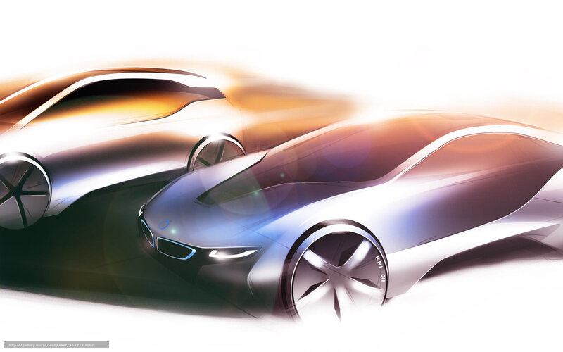 Futuristic Concept Cars — Silver, Dynamic