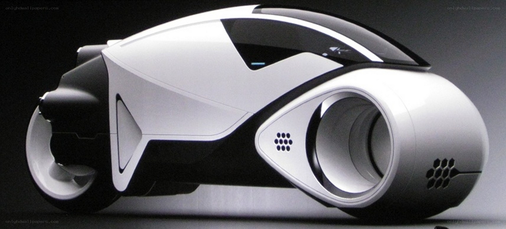 futuristic concept motorcycle