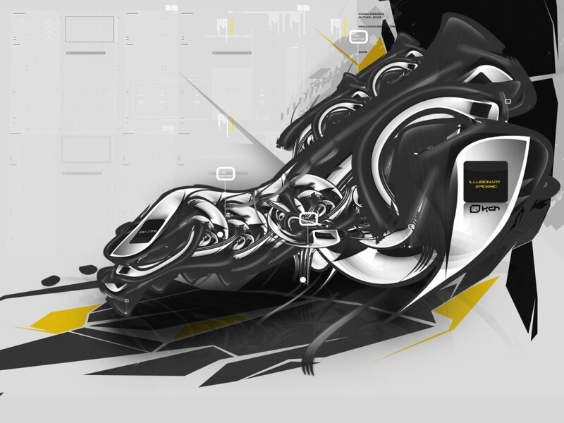 futuristic concept vehicle design