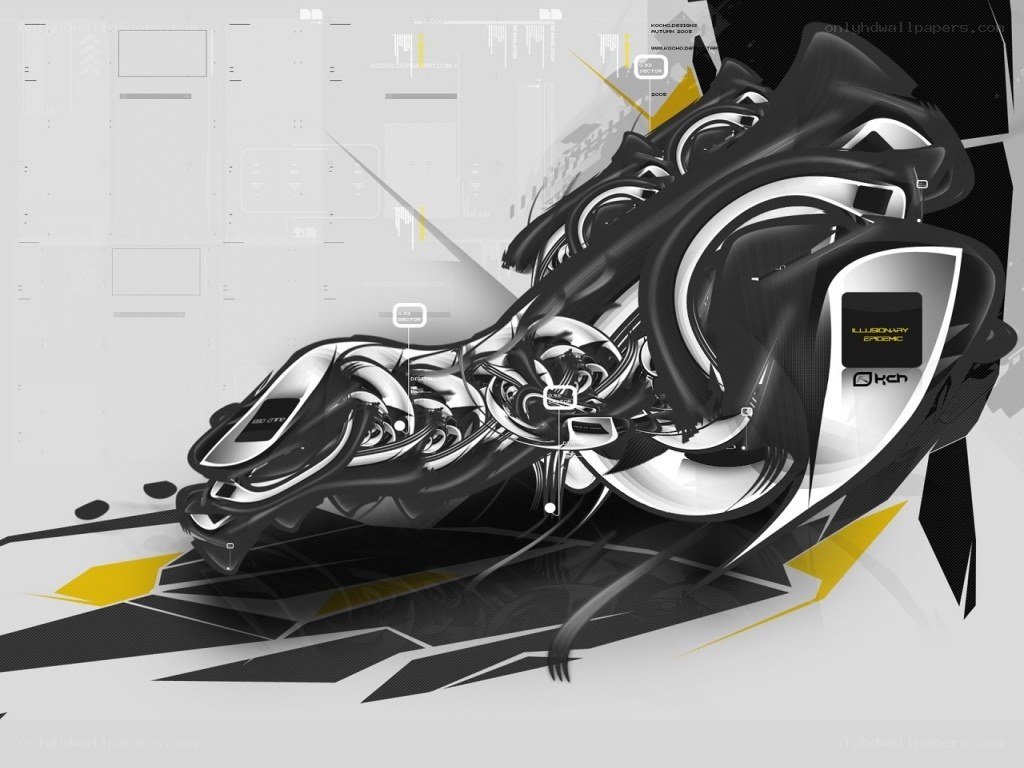 futuristic concept vehicle design