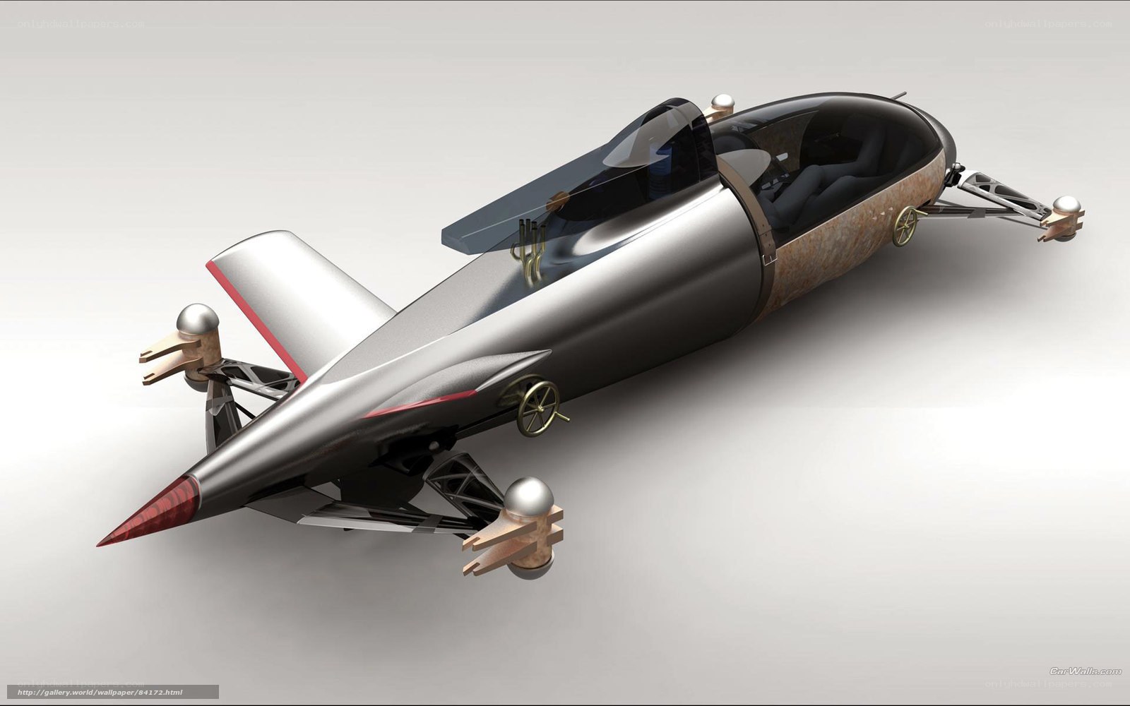 futuristic concept vehicle