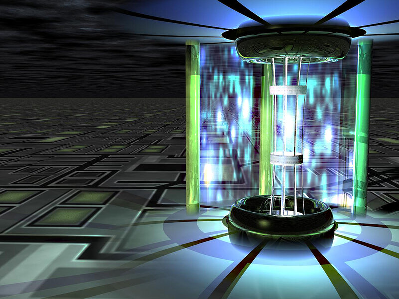 Futuristic Containment Unit