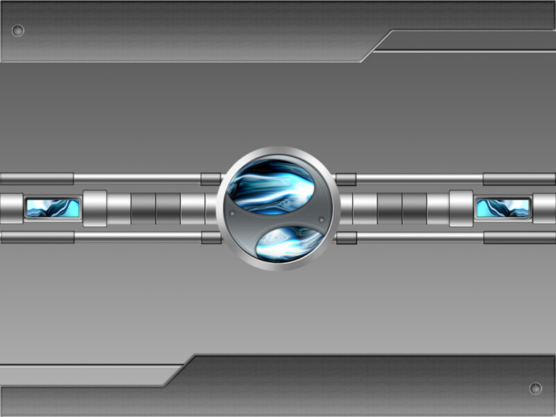 Futuristic Control Panel — Gray, Technological