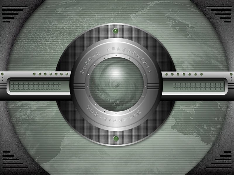 Futuristic Control Panel