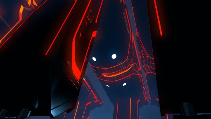 Futuristic Corridor — Black, Dark, Futuristic, Night