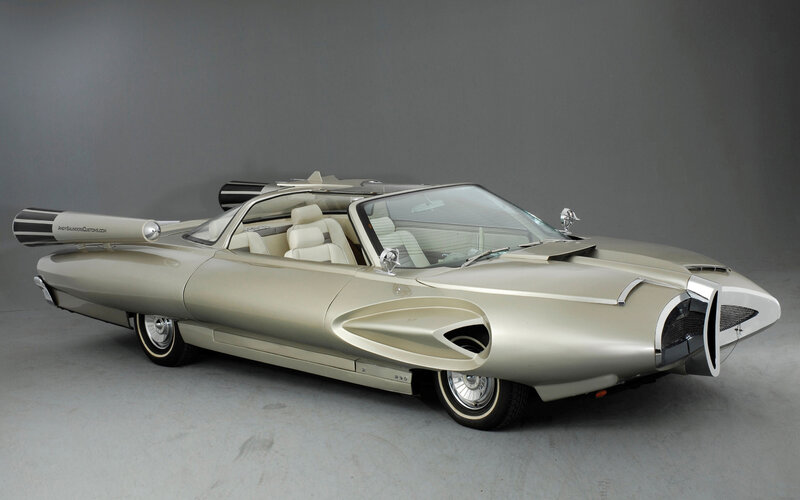 futuristic custom car