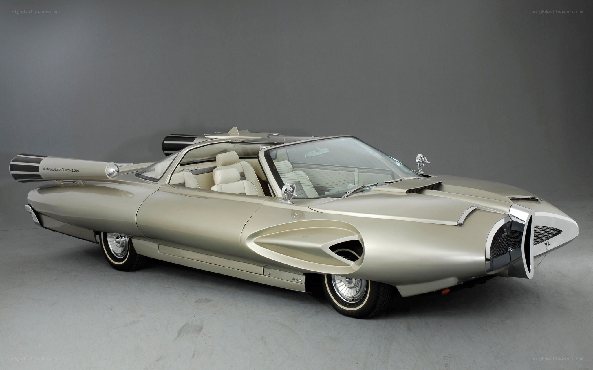 futuristic custom car