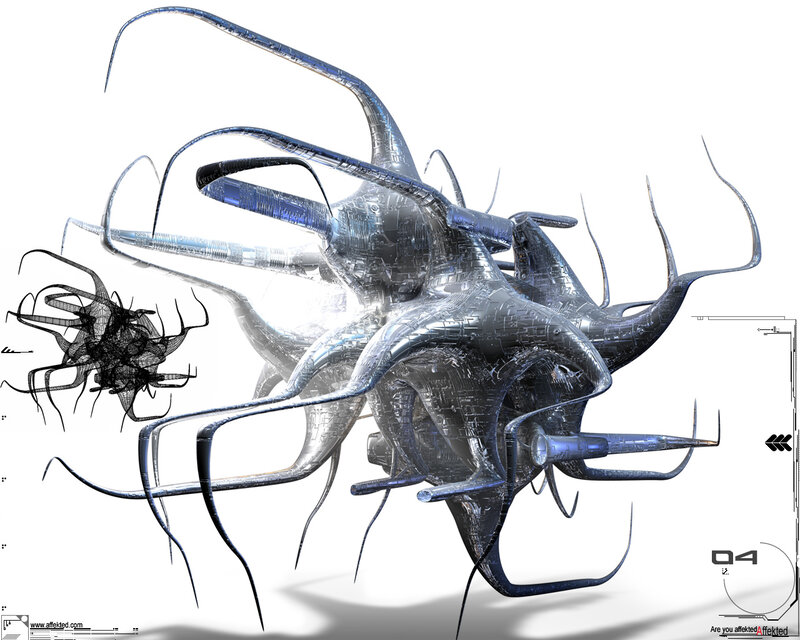futuristic cybernetic organism