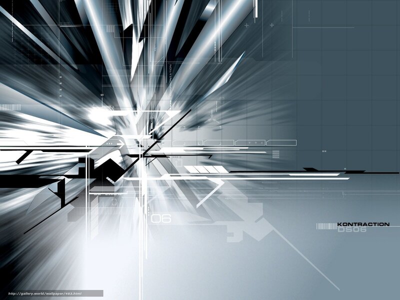 futuristic digital abstract