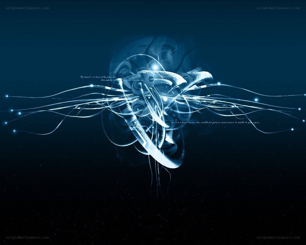 futuristic digital art