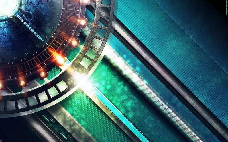 futuristic digital interface