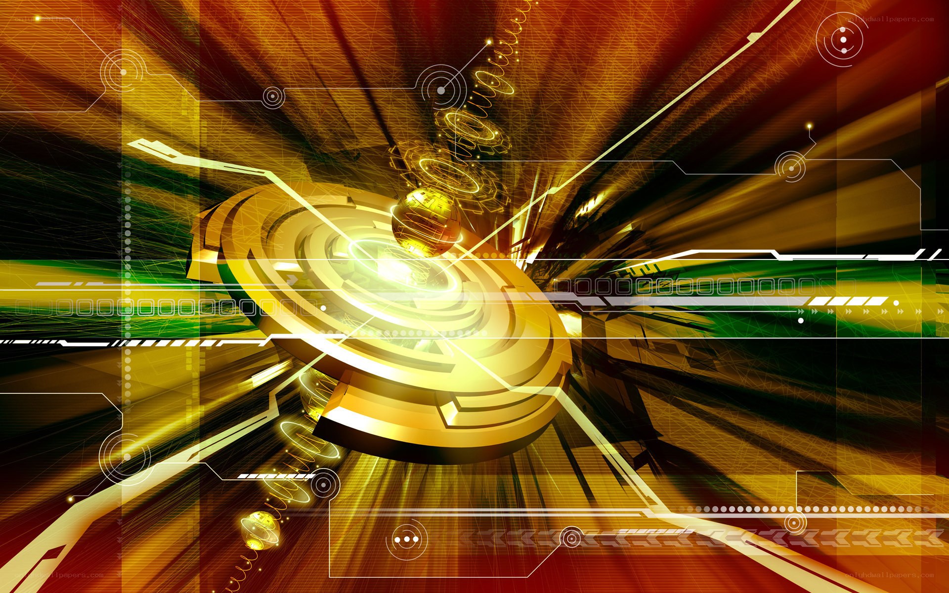 futuristic digital interface