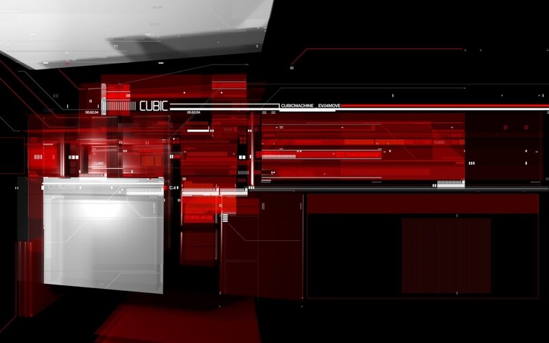 futuristic digital interface