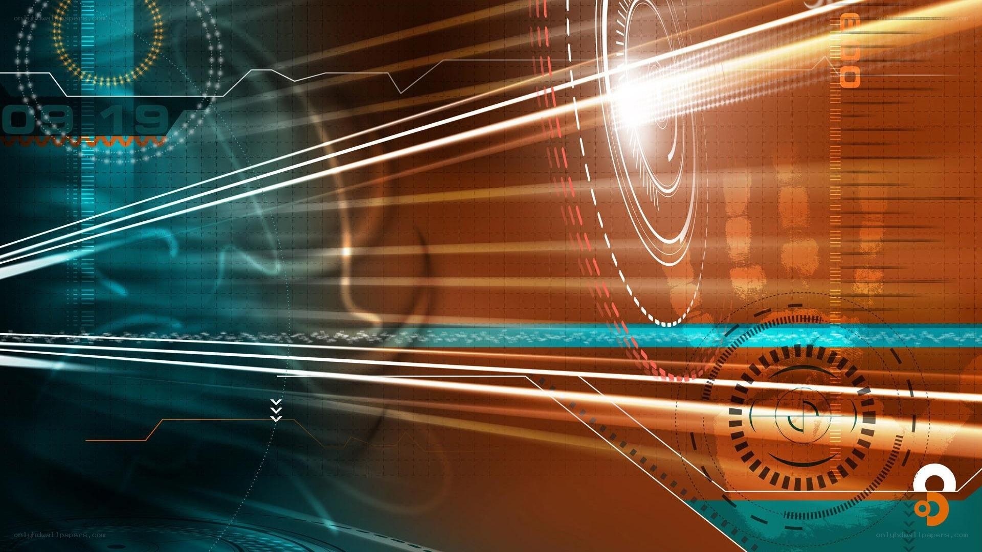 futuristic digital interface