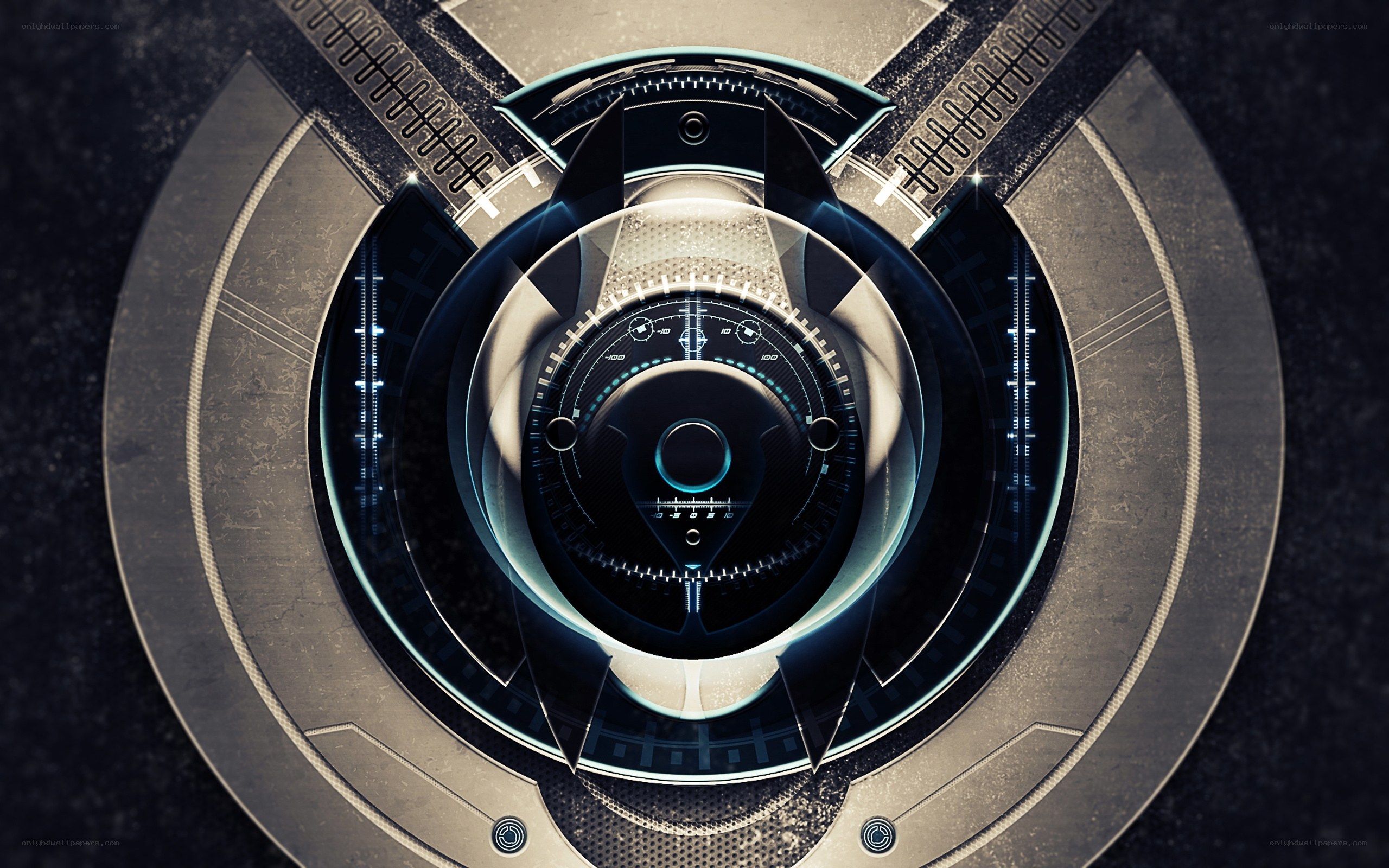 futuristic digital interface