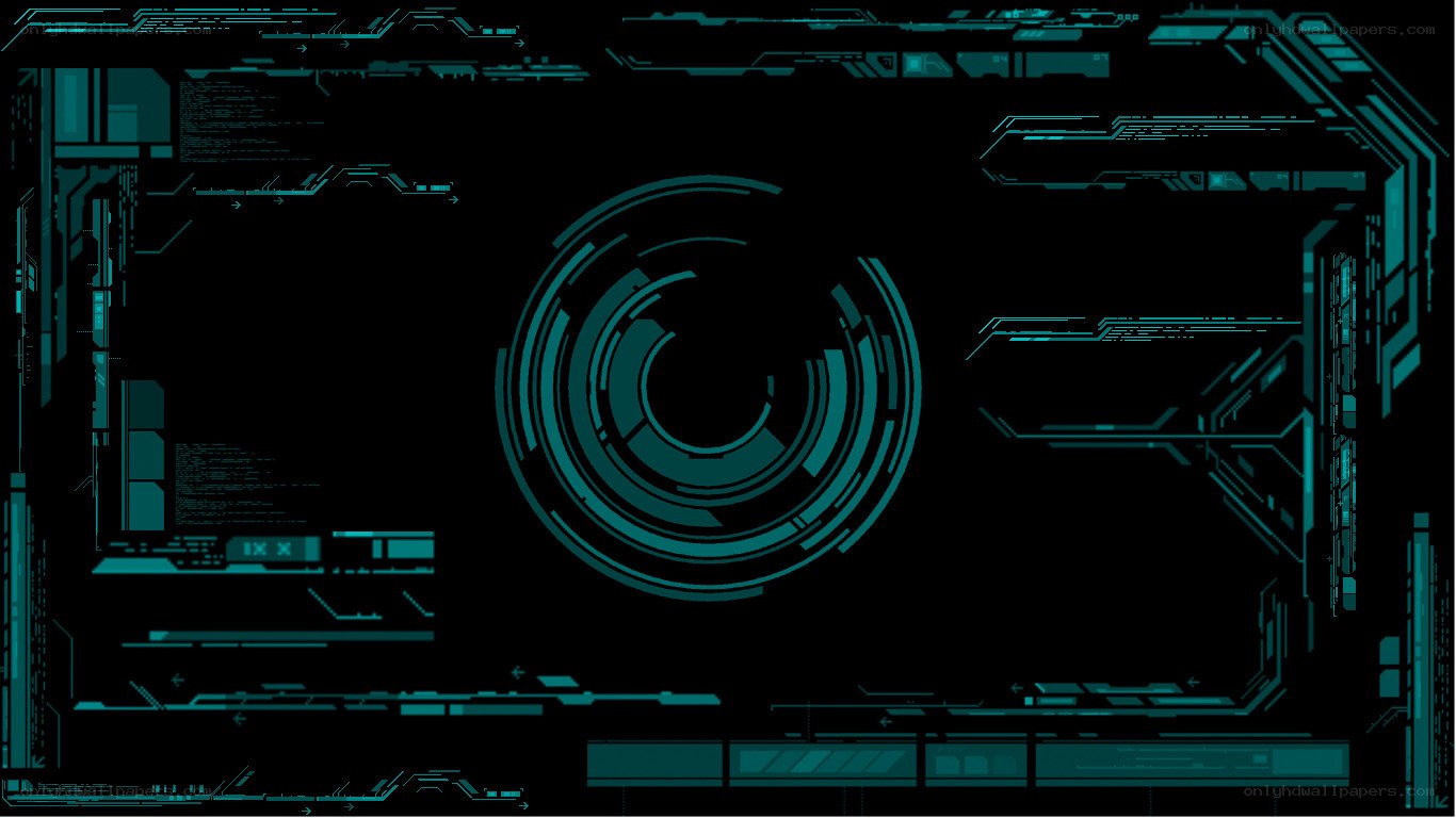futuristic digital interface