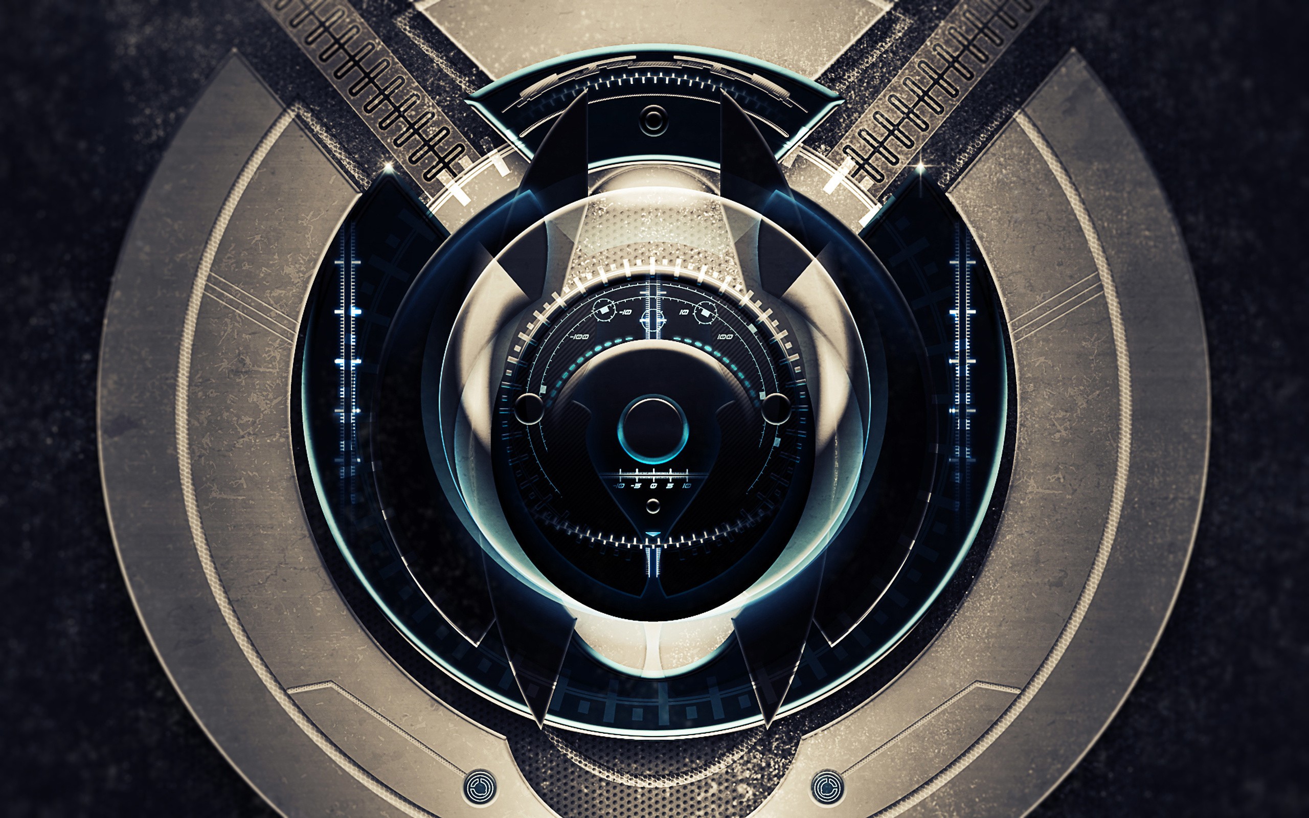 futuristic digital interface