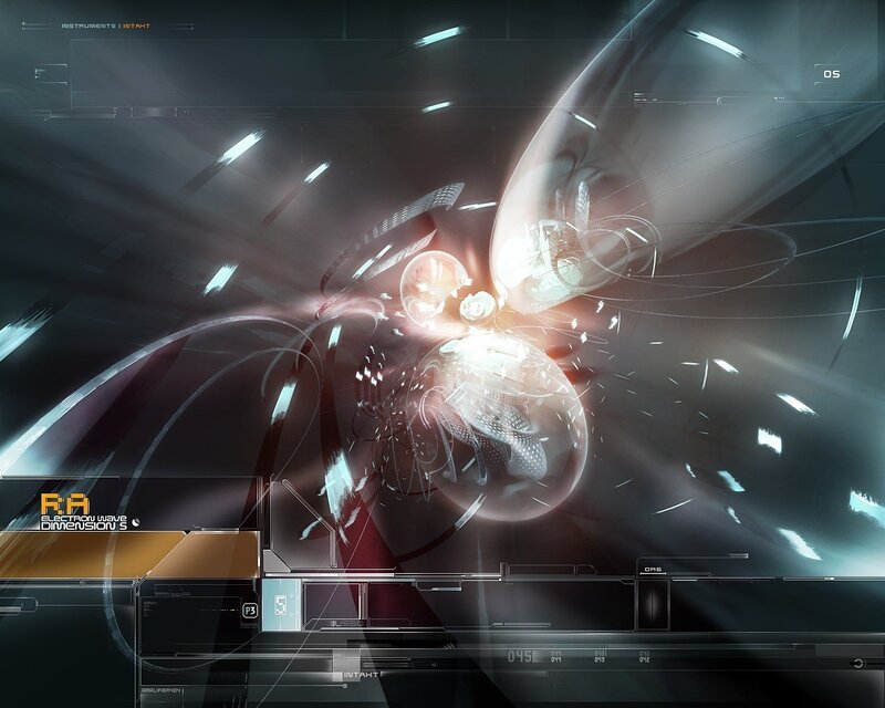 futuristic digital interface