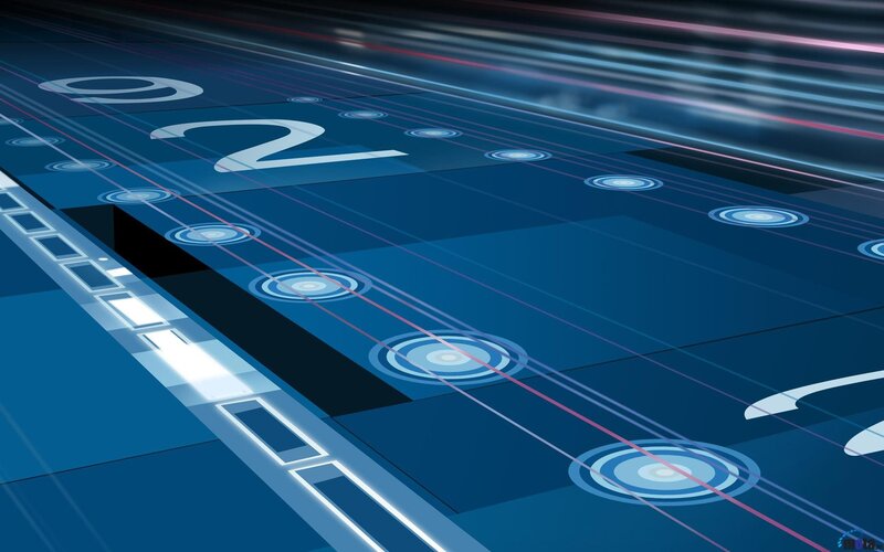 futuristic digital interface