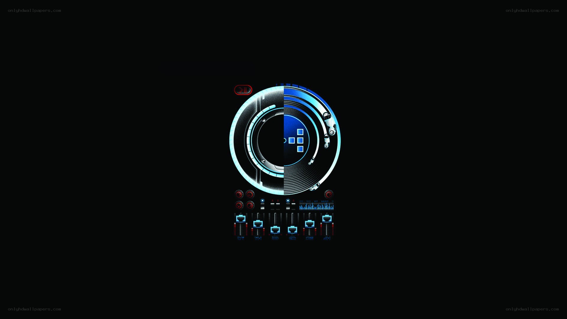 futuristic digital interface