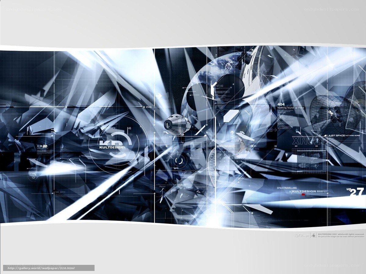 futuristic digital interface