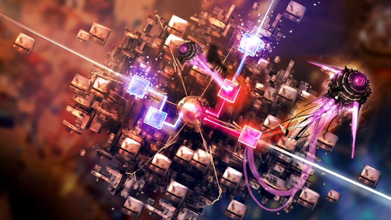 futuristic digital network