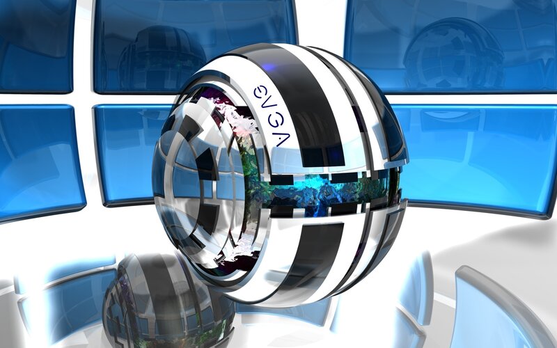 Futuristic digital sphere