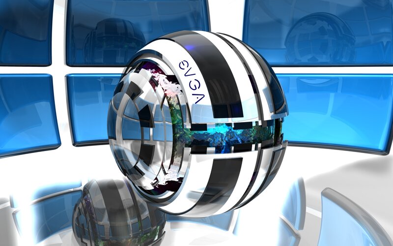 Futuristic digital sphere with logo