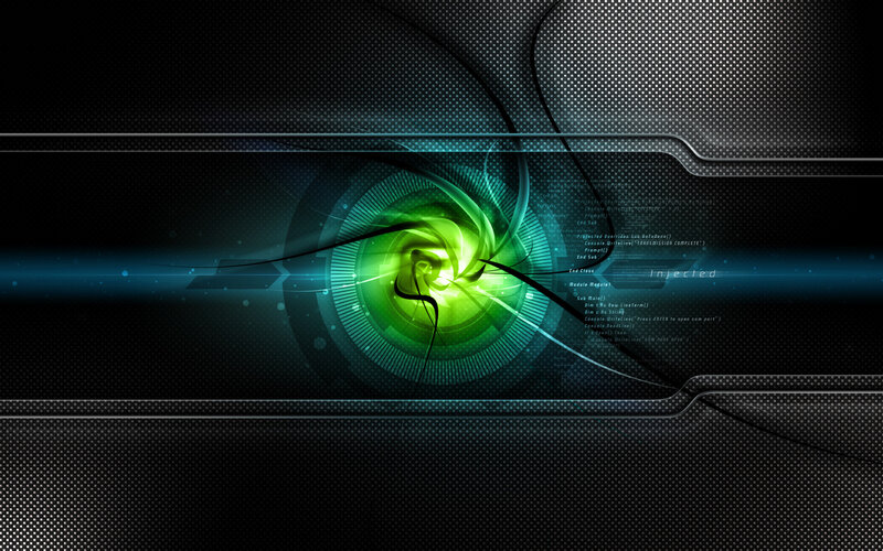 futuristic digital tunnel