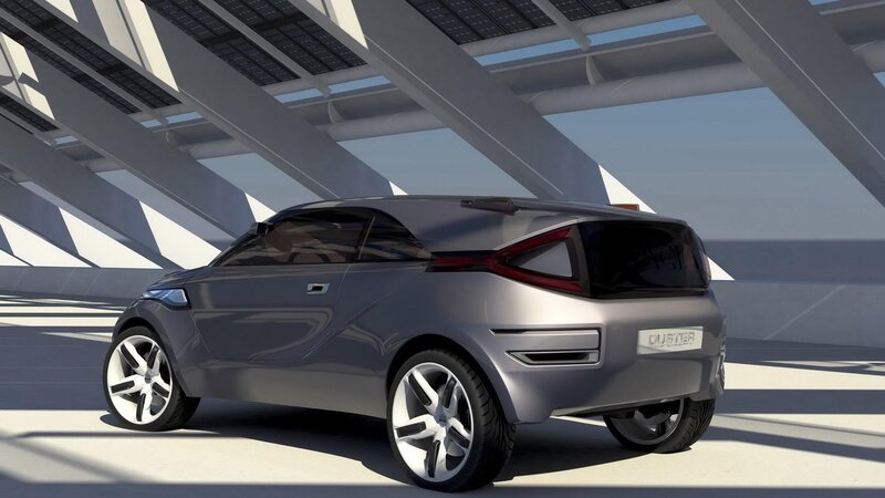 Futuristic Duster concept car