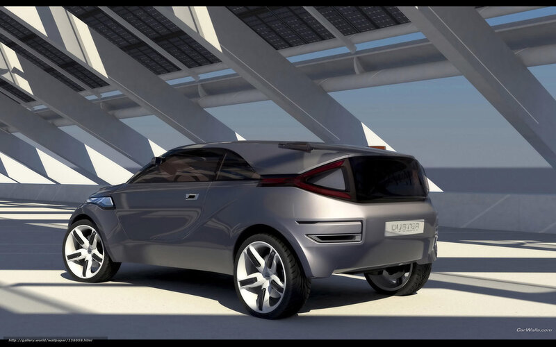 Futuristic Duster concept car