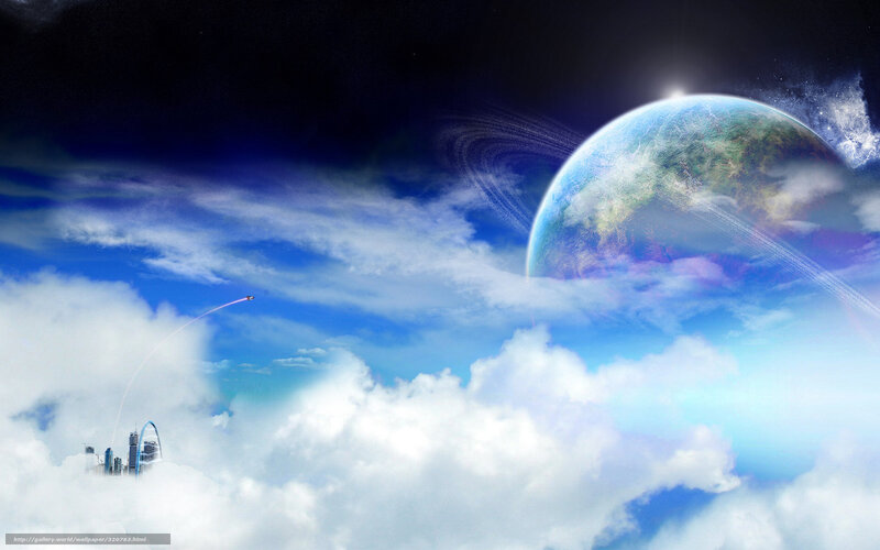 Futuristic Earth View
