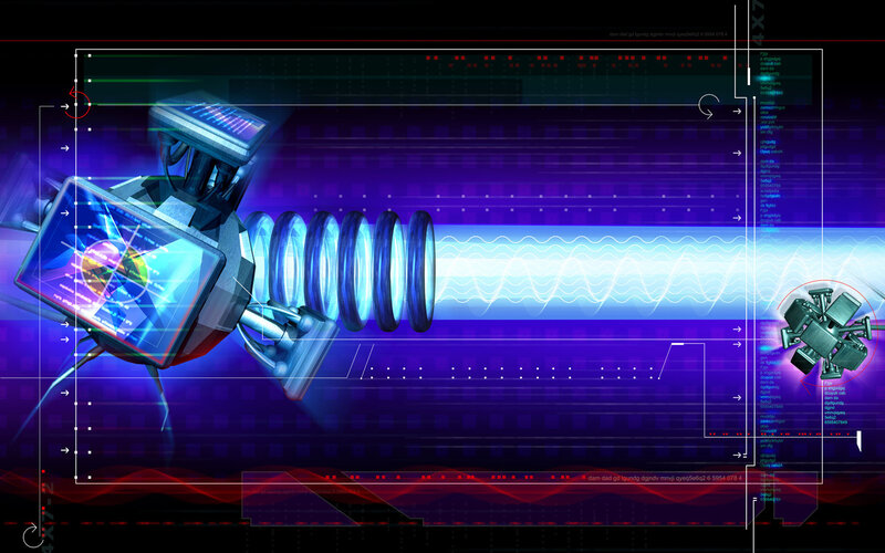 futuristic energy beam device