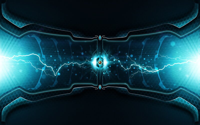 futuristic energy core