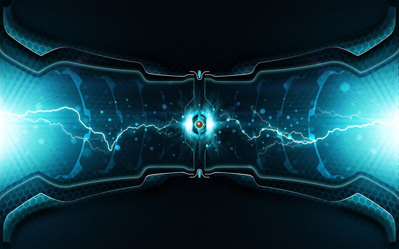 futuristic energy core